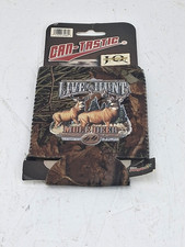 Cantastic JQ Outdoors Live to Hunt Mule Deer Western Range Beer Koozie Camo picture