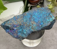 Crystal 199g Zambia Natural Peacock Ore Bornite Cluster Specimen Mineral Raw picture