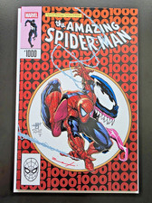 Amazing Spider-Man 1000 NYCC Exclusive Uribe ASM 300 Homage Venom Remark/Signed picture