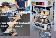 ⭐ Ralph Macchio Signed Cobra Kai Karate Kid Daniel LaRusso Funko Pop Beckett PSA picture