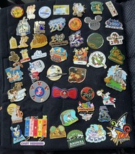 Lot Of Disney Pins Vintage picture
