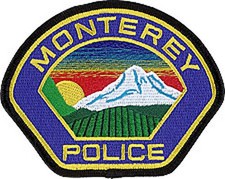 Monterey California Police Patch Collectible New picture
