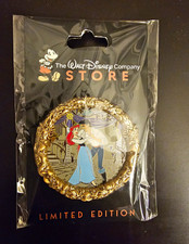 Disney DEC TWDC Little Mermaid Ariel Prince Eric Dancing 35th Anniv Pin picture