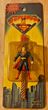 Vintage 1999 Superman Mascot Strap Figure Deadstock Sealed RUNA Japan Import DC picture