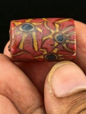 Vintage rare old african glass bead picture