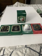 Hallmark Christmas Ornaments Antique 1987-1988 Lott of 5 In Boxes Vintage picture