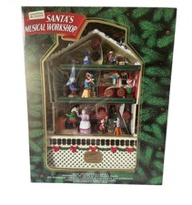 Rare Vintage 1995 Mr.Christmas Santa's Musical Workshop Music Lights Animation  picture