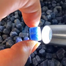 50g Bulk Rough Natural Blue Sapphire Corundum Crystal Healing Specimen 5-20 mm picture