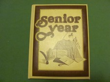 VINTAGE 1950s SENIOR HIGH SCHOOL REMEMBRANCE AUTOGRAPHS YEARBOOK picture