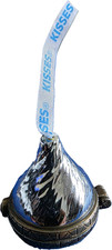 Vintage Midwest of Cannon Falls Hershey Kiss Silver in Color. picture