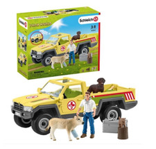 Schleich Farm World Veterinarian Visit Pick-Up Playset 42503 picture