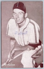 DS1/ Sports c1910 Detroit Tigers Al Kaline Arcade Card Baseball Player 240 picture