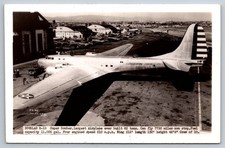 Douglas B-19 Super Bomber Largest Airplane Real Photo Postcard WWII Aviation picture