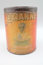 Vintage Luzianne One Pound Coffee and Chicory Can with Lid picture