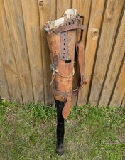Antique Prosthetic leg, Peg leg, Medical collectable  picture