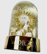 Christian Dior SNOW GLOBE Gold Tone VIP Platinum Gift 2024 Decor Sun picture