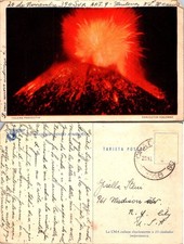 Michoacan, Mexico Volcan Paricutin Volcano Erupting Postcard 70053 picture