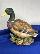 Vintage Josef Originals Taiwan Matte Porcelain Mallard Duck Drake 7