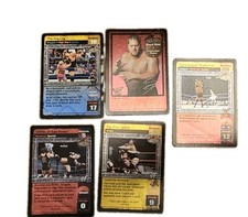 WWE/WWF Raw Deal Mania Big Show 5-Card Lot. Superstar Cards & Foils picture