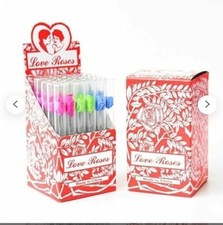 Love Roses Glass Tubes 36pcs = 1 Box Wholesale Price picture