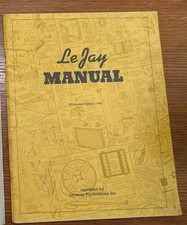 1945 Le Jay Manual for electrical equipment, reprint by Lindsay in 1988 picture