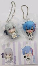 Re:Zero World Collection Figure Vol.2 Capsule Keychain Set/2 Rem & Emilia picture