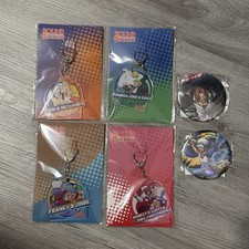 Round 1 x One Piece Keychain Set of 4 - Nami Robin Zoro Sanji Franky Jinbe LUFFY picture