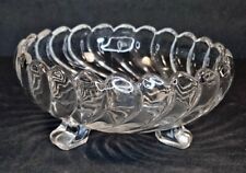Fostoria Colony Pattern Footed Nut Bowl Clear picture