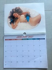 Christy Canyon 2027 wall calendar 8.5 x11 picture