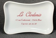 Pillivuyt Porcelain “Le Clodenis” Trinket Tray, France Vintage Rare HTF picture