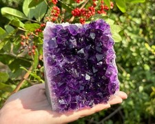 HUGE Uruguayan Amethyst Cut Base Clusters 1–1.8 lb 'A' Grade Free Standing Cryst picture