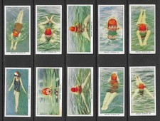 Ardath 1937 SWIMMING DIVING & LIFE-SAVING set cigarette cards (SD2) picture