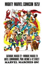 Marvel Comics COMICON 1975 18 x 26 Inch RP Print Clean Clear Images picture
