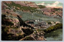 Postcard Heise Hot Springs Near Rexburg Idaho C1910 picture