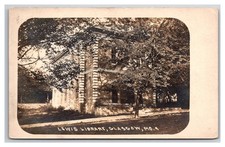 RPPC GLASGOW MISSOURI MO. LEWIS LIBRARY BUILDING MO street view picture