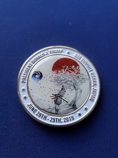 State Visit of President  Donald Trump G20 Osaka Japan 2018. NEW Challeng Coin picture