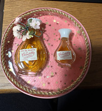 RARE  Houbigant Chantilly Eau Toilette Mini Gift Set in Original Pink Lace Box picture
