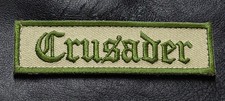 CRUSADER INFIDEL Morale Tactical Patch Multitan 3.75 inch HOOK LOOP PATCH  picture