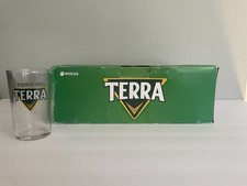 Pack Of 10 Terra Lager Glasses 225 ml Hite Brewery Co #1 Beer Of S Korea picture
