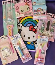Lot Of 8 New Sanrio Hello Kitty Toys Cards Backpack Pez Journal Fingerboard @ picture