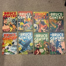 Bruce Gentry #1,2,3,4,5,6,7,8 Full Series - GGA War Comics from 1948 picture