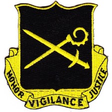 385th Military Police Battalion Patch Black Version picture