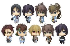 Hakuoki Shinsengumi Kitan One Coin Trading Figure Box Set Of 9 Japan Kotobukiya picture
