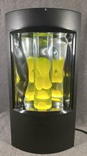 Rinco UV WAX Mirrored Wall Mounted Lava Lamp Yellow Lava VINTAGE -Rare -HTF picture