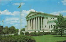Postcard DC: U.S. Supreme Court Building, Washington, D.C. Posted 1969 picture