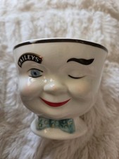 Baileys Irish Creamer 1996 Vintage Yum Face Cup with Winking Eye Design candle  picture