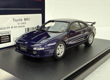 Hi Story HS523PP Toyota MR2 SW20 GT JDM 1997 Purple resin 1/43 scale model car picture