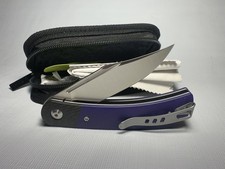 Civivi Knives Appalachian Drifter 2 C19010C-3 Nitro-V Steel Purple G10 picture