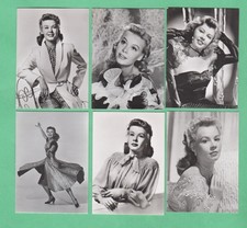 Vera Ellen  (6)  1952-62  Mahalla Film Stars  Super Rare READ picture