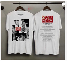 2 Side Simple Minds Band Music Gift For Fan T- Shirt Full Size S- 5XL  US476 picture